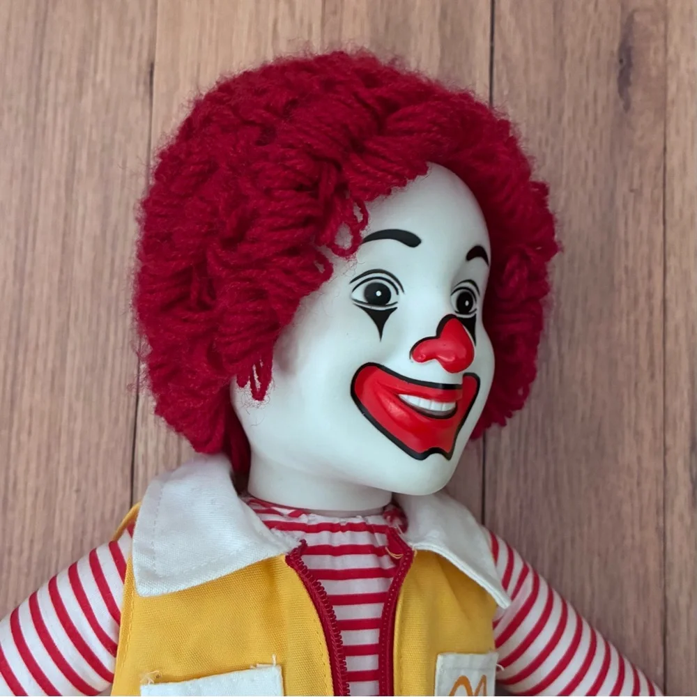 RARE New Vintage Clown RONALD MCDONALD, Doll, 1984, McDonald’s, 17 inch